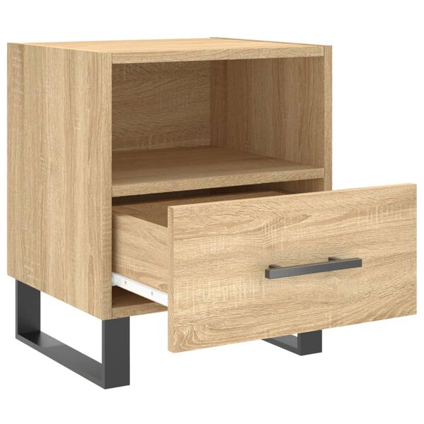 vidaXL Nachttisch Sonoma-Eiche 40x35x47,5 cm Holzwerkstoff