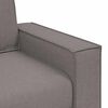 vidaXL 2-Sitzer Sofa Taupe 160x78x84 cm Stoff