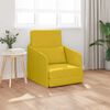 vidaXL Schlafsofa Gelb 65 x 80 x 83 cm Samt