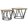 vidaXL Beistelltisch-Set 2 Stk. Sonoma-Eiche 50 x 50 x 40 cm