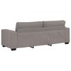 vidaXL 3-Sitzer-Sofa Taupe 180 cm Stoff