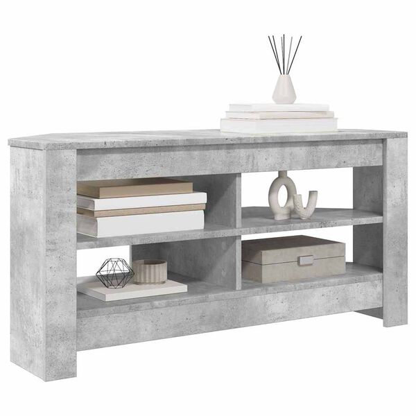 vidaXL EckTVSchrank Beton Grau 102 x 40,5 x 45 cm Holzwerkstoff