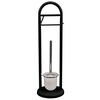 RIDDER 2-in-1 Stand-WC-Garnitur Unique Schwarz