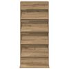vidaXL Magazinregal Artisan-Eiche 70 x 41 x 156 cm Holzwerkstoff