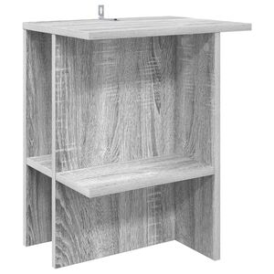 vidaXL Couchtisch Sonoma-Grau 40 x 30 x 49 cm Holzwerkstoff
