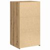 vidaXL Sideboard mit Schubladen Artisan-Eiche 50 x 42,5 x 93 cm