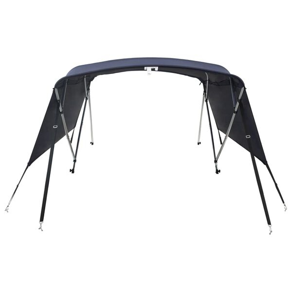 vidaXL 4-Bow Bimini-Top mit Seitenteilen 243x(230-244)x137 cm