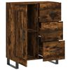 vidaXL Sideboard Räuchereiche 69,5x34x90 cm Holzwerkstoff