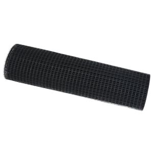 vidaXL Geschweißter Drahtzaun Grau 0,6 x 100 m Stahl