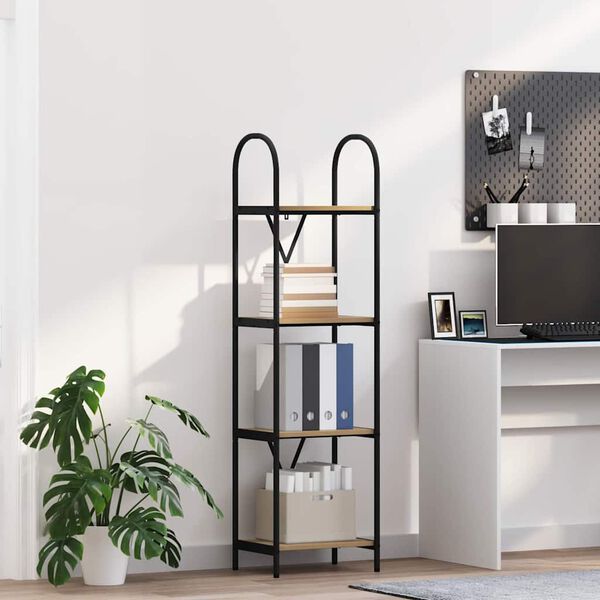 vidaXL B&uuml;cherregal Artisan-Eiche 40 x 30 x 146 cm Holzwerkstoff