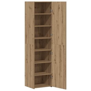 vidaXL Highboard Artisan-Eiche 45 x 42,5 x 185 cm