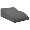 vidaXL Beinkissen Grau 68 x 41 x 21 cm PU-Schaum