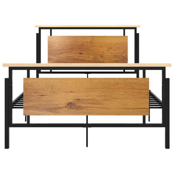 vidaXL Bettgestell Metall 120x200 cm