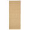 vidaXL Teppich Natur Sisal 80x200 cm