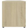 vidaXL TV-Schrank Sonoma-Eiche 120x34x37 cm Holzwerkstoff