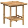 vidaXL Couchtisch 45x45x45 cm Bambus