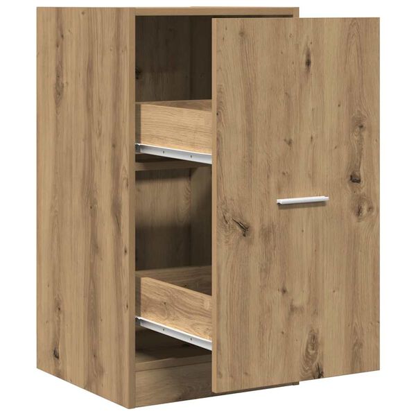 vidaXL Apothekerschrank Artisan-Eiche 40x41x77,5 cm Holzwerkstoff