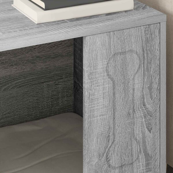 vidaXL Hundeh&uuml;tte Graues Sonoma 44 x 42 x 49 cm Holzwerkstoff