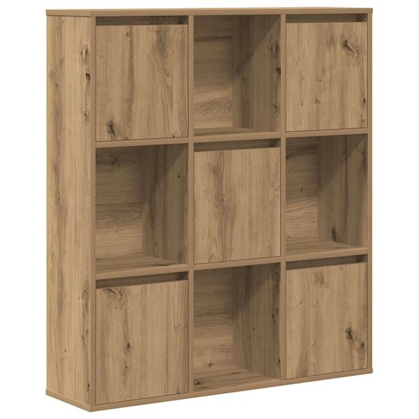vidaXL B&uuml;cherregal Artisan-Eiche 89x24x101,5 cm Holzwerkstoff