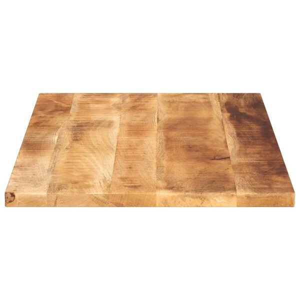 vidaXL Tischplatte 100x60x1,5 cm Rechteckig Raues Massivholz Mango