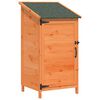 vidaXL Garten Shed Braun 59 x 56 x 113,5 cm Holzwerkstoff