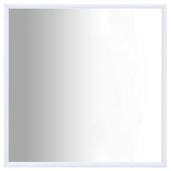 vidaXL Spiegel Wei&szlig; 50x50 cm