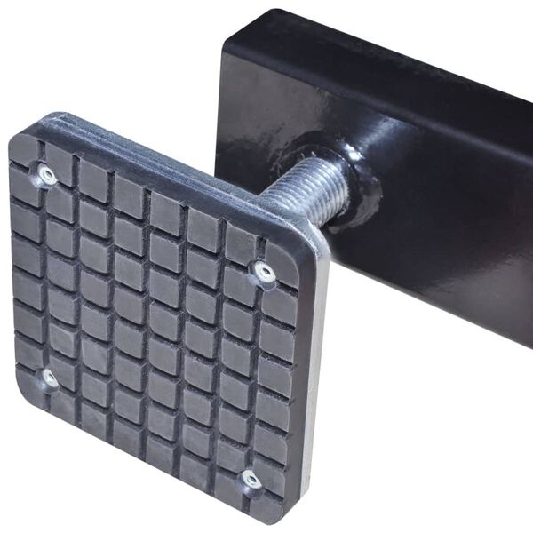 vidaXL Querträger für Wagenheber 2 Tonnen Rot