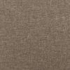 vidaXL Bettgestell ohne Matratze Taupe 120x190 cm Stoff