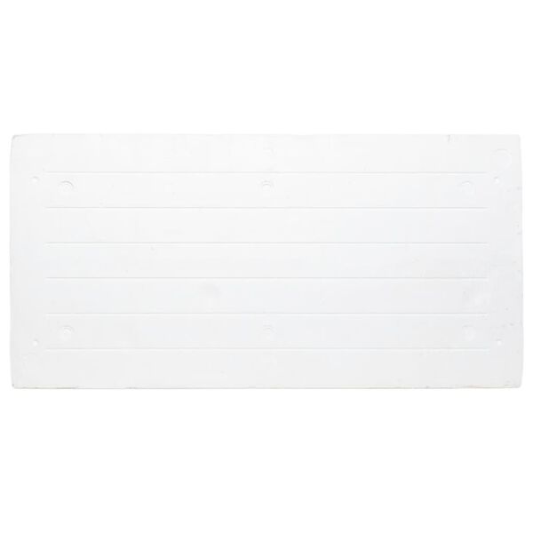 vidaXL 3D-Wandpaneele 10 Stk. Hellgrau 100x50 cm EPS