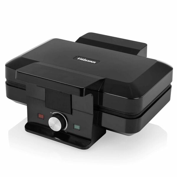 Tristar Waffeleisen 1000W 2 Waffeln Schwarz