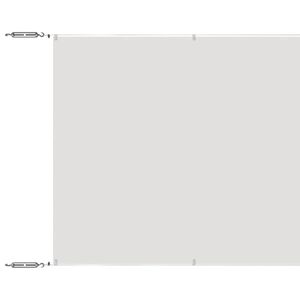 vidaXL Senkrechtmarkise Wei&szlig; 60x800 cm Oxford-Gewebe