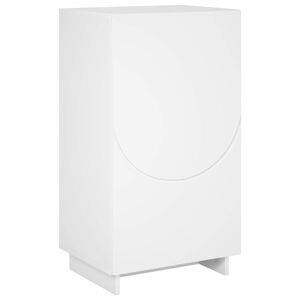 vidaXL Schuhschrank 48 x 38 x 87,5 cm Holzwerkstoff Wei&szlig;