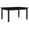 vidaXL Couchtisch Schwarz Eichen-Optik 70 x 50 x 36 cm Holzwerkstoff