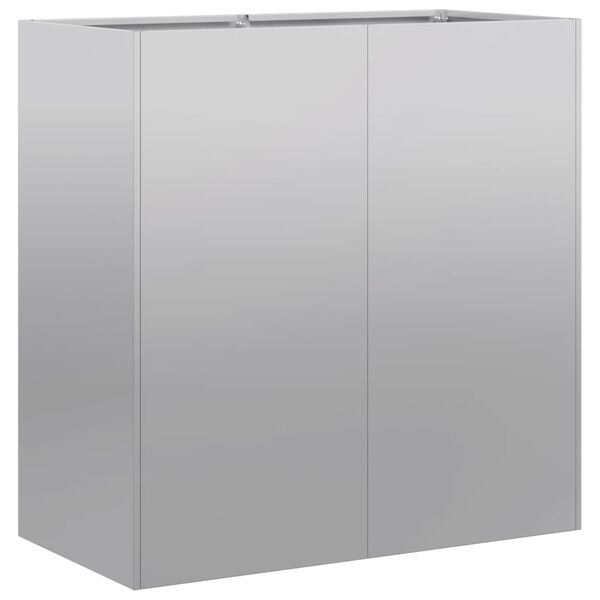 vidaXL Pflanzkübel 80x40x80 cm Verzinkter Stahl