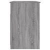 vidaXL Schreibtisch mit Schubladen Grau Sonoma 102x50x76 cm