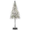 vidaXL Weihnachtsbaum mit 150 LEDs Wei&szlig; 150 cm PE und Stahl