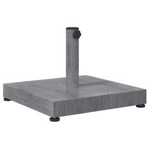 vidaXL Sonnenschirmst&auml;nder Dunkelgrau Holzlook 45 x 45 x 31,5 cm