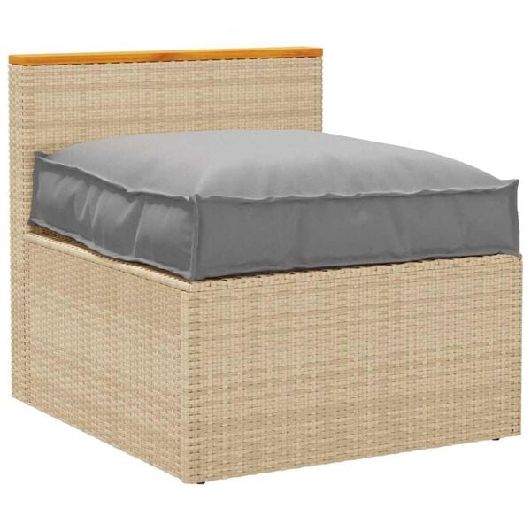 vidaXL Kissen Grau 70 x 70 x 12 cm Oxford-Stoff