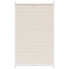Plissee Faltrollo Rollo Plisseerollo 70x125cm Creme