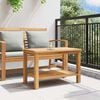 vidaXL Couchtisch Braun 70 x 40 x 45 cm Teak-Massivholz