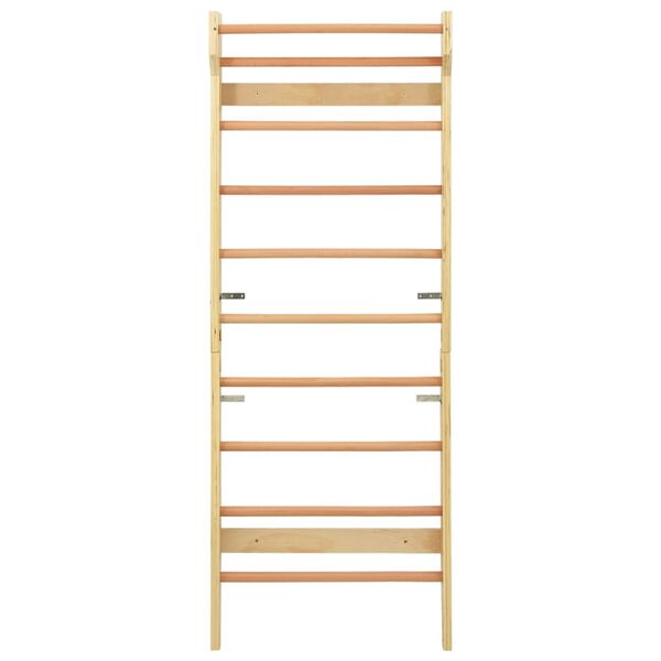 vidaXL Sprossenwand 80x15,8x195 cm Holz