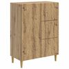 vidaXL Sideboard Artisan-Eiche 66 x 34,5 x 90 cm Holzwerkstoff