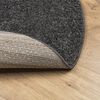 vidaXL Teppich Shaggy Hochflor Modern Anthrazit &Oslash; 100 cm