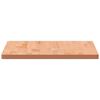 vidaXL Schreibtischplatte 80x55x2,5 cm Massivholz Buche