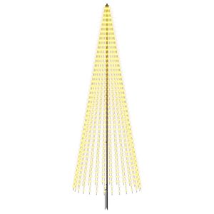 vidaXL LED-Weihnachtsbaum EKENAS 385 cm 1148 LEDs Warmes Wei&szlig; Eisen