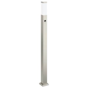 vidaXL Pollerleuchte mit Sensor 110 cm Edelstahl IP44