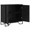 vidaXL Sideboard Schwarz Eichen-Optik 78 x 35 x 74.5 cm