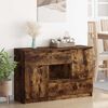 vidaXL Sideboard Ger&auml;ucherte Eiche 100 x 30 x 65,6 Holzwerkstoff
