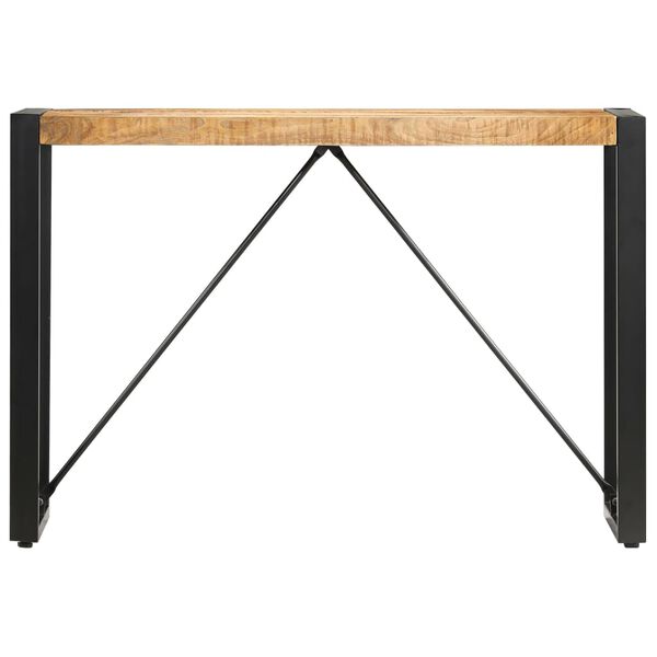 vidaXL Konsolentisch 110x35x76 cm Massivholz Mango