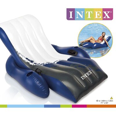 Intex Schwimmliege Lounge 180x135 cm 58868EU
